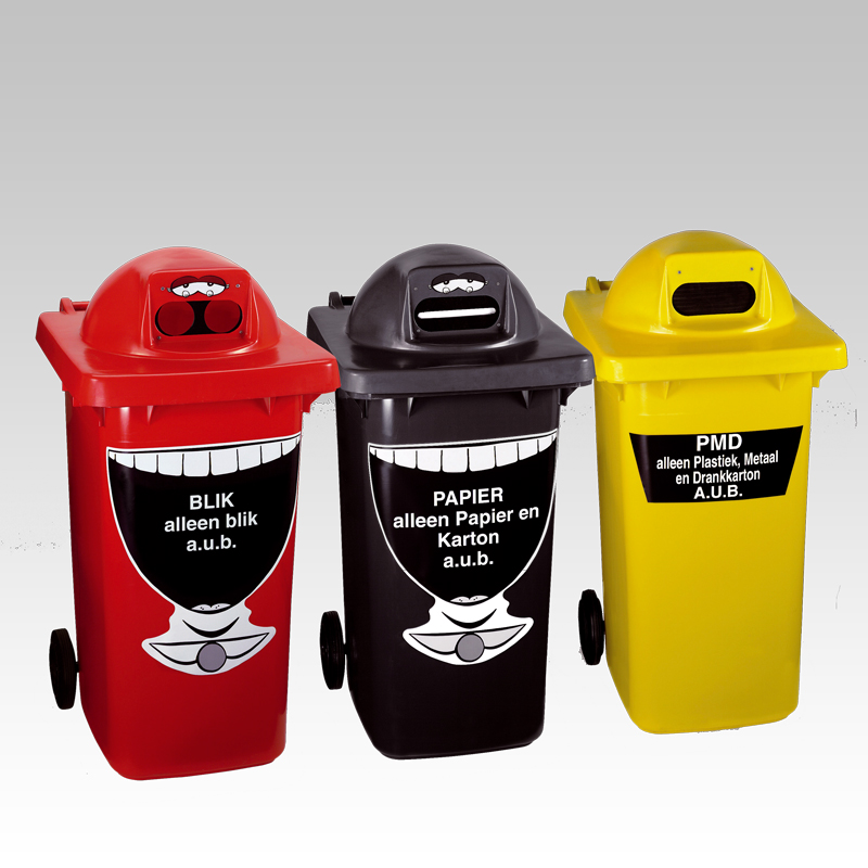 plastic wheelie bins waste collection waste containers bins