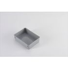 RAKO inzetbak 174x128x50 mm, 4 per grondvlak, grijs