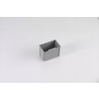 RAKO kunststof inzetbak 139x89x99 mm, 16 per grondvlak, grijs