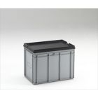 Kunststof kist 600x400x440 mm, UN-gecertificeerd