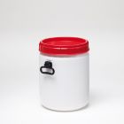 Super wijdmondvat, ø338x460 mm, 34 ltr, met 2 handgrepen
