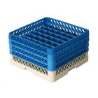 Vaatwaskorf 500x500x260 mm 49 vaks tbv ø 63 mm bekerglazen