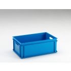 E-line normbox, Euronorm Kunststof bak, 600x400x220 mm, 40 ltr, blauw PP Virgin