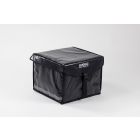 Geïsoleerde maaltijd bezorgtas, toploader model 50L zwart