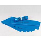 Müllsäcke Blau, 60/80 Liter, 35 mµ, 900x1100 mm, 25 Stück