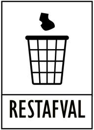 Afvalstickers voor Containers - 7 Categorieën | Weerbestendig & Duidelijk