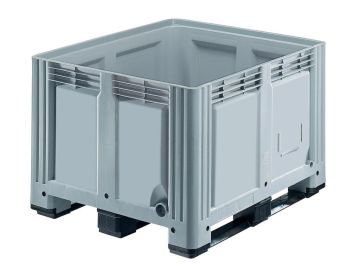 Pallet box 680 l. 1200x1000x780 mm on 3 skids