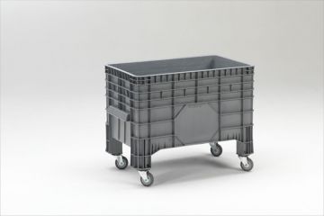 Large volume bin 285L, 1040x640x790 mm, on 4 wheels