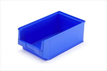 Stapelbare magazijnbak 500x310x200 mm, blauw Silafix 2