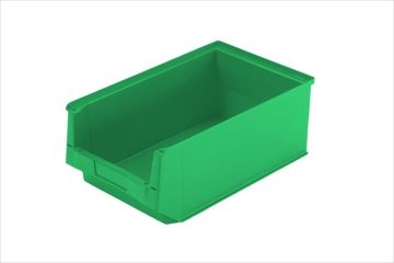 Silafix magazijnbak grootte 2, 24,6 liter, 500/450x310x200 mm, groen