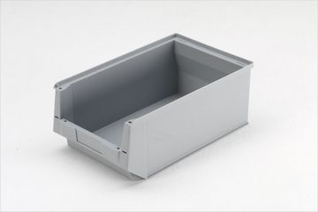 Plastic storage bin Silafix Type 2, 24,6 l. grey