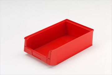 Plastic storage bin Silafix Type 2H, 16,7 l. red