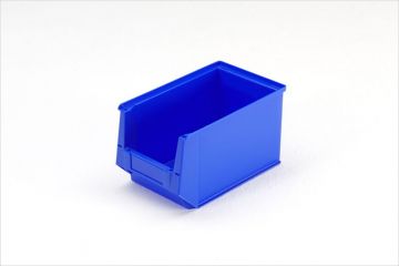 Plastic storage bin Silafix Type 3, 10,5 l. blue