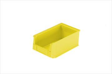 Silafix magazijnbak grootte 3Z, 8,0 liter, 350/300x210x145 mm, geel