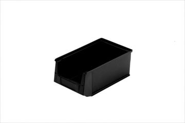 Plastic storage bin Silafix Type 3Z, 8 l. ESD-safe