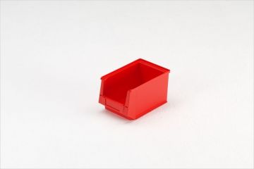 Plastic storage bin Silafix Type 4, 3,1 l. red