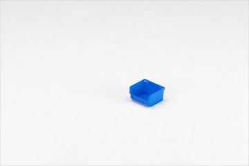 Plastic storage bin Silafix Type 6, 0,6 l. blue