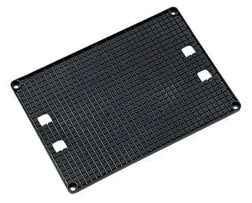 ESD Insteekplaat, 352x252x15 mm