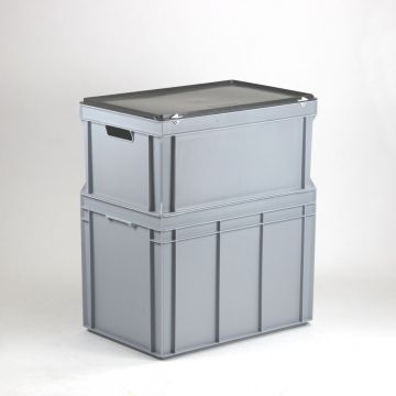 Persluchtflessenbak 600x400x690 mm voorzien van ø162 mm gaten voor 6 flessen