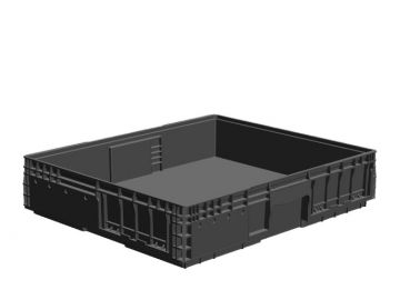 DC-MLT Automotive bak, 600x500x128mm, donkergrijs