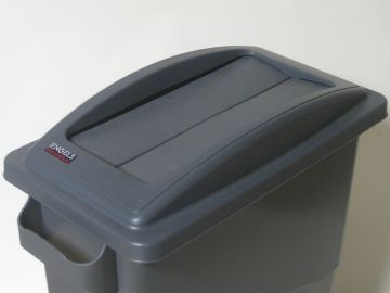 Ecosort lid with swinglid, grey