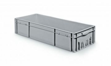 Plastic bin 1000x400x214 mm, 65 l. grey