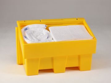Spill kit 330 liters, 1260x700x760 mm for universal use