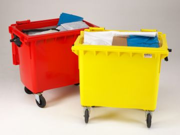 Spillkit 660 liter, op 4 wielen uitsluitend te gebruiken voor olie