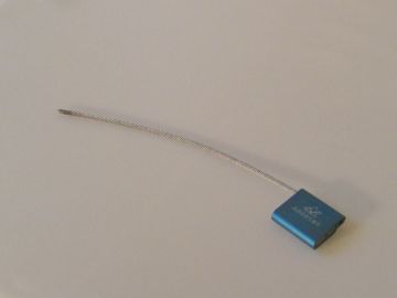 Verzegeling AluLock, 100 stuks, 5x300 mm, blauw