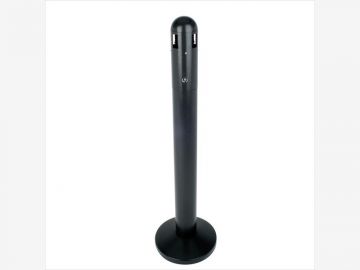 Peukenzuil ø300x1040 mm, 3 liter, ± 375 peuken, antraciet