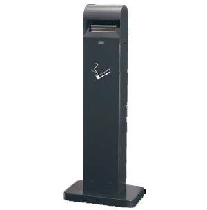 Column for sigarettes 12,5 l, 1040x400x260 mm, dark grey