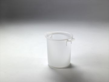 Plastic round container 40 L, ø420x445 mm, white