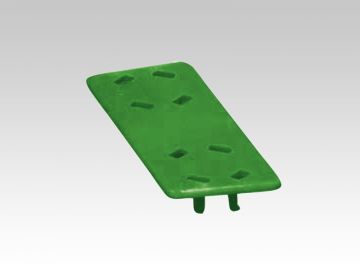 Clip for dishwashing rack, green