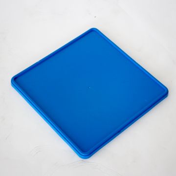 Lid 500x500x25 mm, blue
