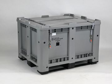 UN Pallet box 610 l. 1200x1000x815 mm on 3 skids