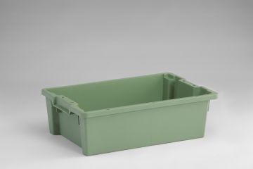Stack-nestable bin 18 l. 600x400x180 mm green