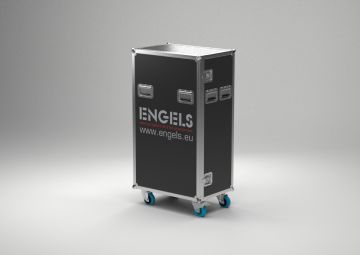 Mobile, Lockable Flightcase for Small Parts - Secure & Efficient Storage Solution