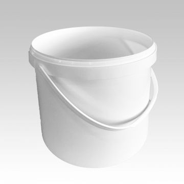 Bucket 5,5 l. without lid, white