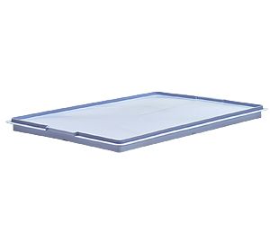 Deksel 600x400 mm voor E1 Peformance visbak, blauw