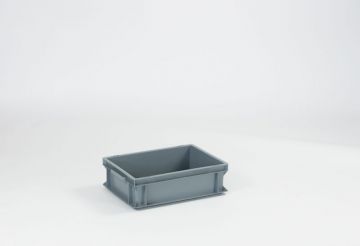 Stackable bin Classic closed 11L, grey