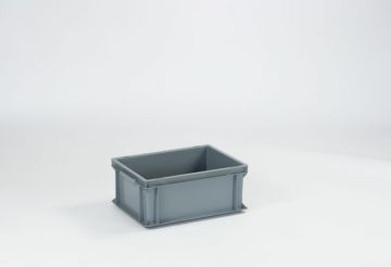 Stackable bin Classic closed 16L, grey