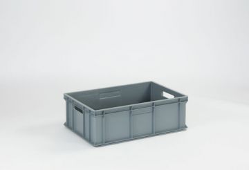 Stackable bin Classic closed 40L, grey