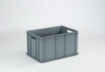 Stackable bin Classic closed 64L, grey