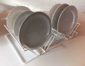 Plate rack for 600x400 mm container suitable for 32 plates