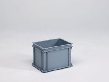 Normbox stackable bin 400x300x270 mm, 25L grey Virgin PP