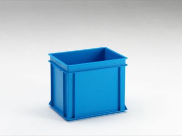Normbox stackable bin 400x300x325 mm, 30L blue Virgin PP