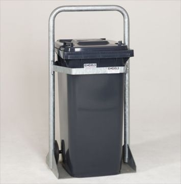 Securisation with diamond lock for wheelie bin 240 l. 