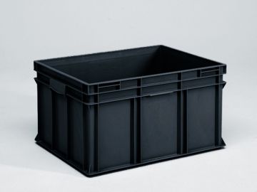 Stackable bin 175 liters 800x600x425 mm ESD-safe