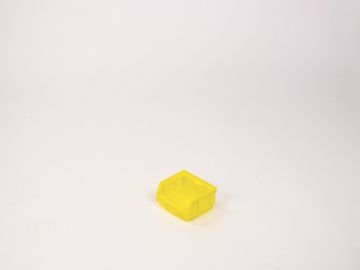 Stackable warehouse bin 0,4 liter, 88/70x105x54mm, yellow