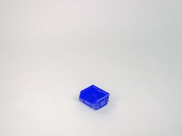Stackable warehouse bin 0,4 liter, 88/70x105x54mm, blue